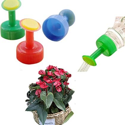 5 Pack Watering Can with Coke Bottle Cap Sprinkler for Plants and Pots - Indoor Nursery and Bonsai Gardening