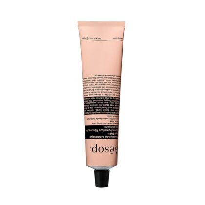 Aesop Resurrection Aromatique Travel Size Hand Balm | Lotion with Sweet Almond and Macadamia Nut to Nourish Dry Hands | 2.4 oz / 75mL