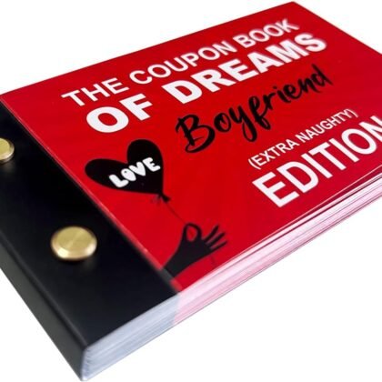 Funny Coupon Book for Him, 30 PC Love Coupon Book Card for Boyfriend, Husband, Unique Birthday Anniversary Valentine's Day Gifts for Men