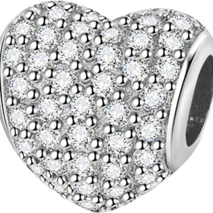 Charm for Bracelets and Necklaces Heart Cat Flower Boy 925 Sterling Silver Bead Birthday Jewelry Gift for Women