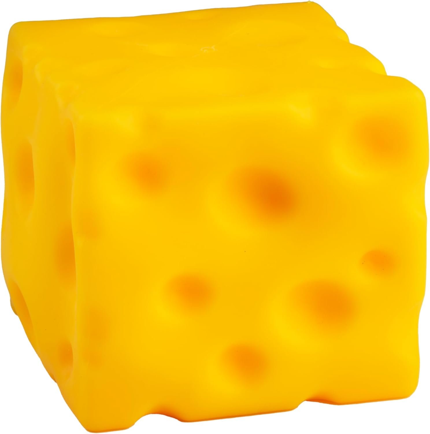 ORB Easy Sqweezy Super Cheesy - Squeeze This Big, Fun, Squishy, Slow Rising, Extra Soft Giant Block of Cheese for Stress Relief - Original Sensory / Fidget Novelty Toy and Gift for Kids and Adults - Image 6