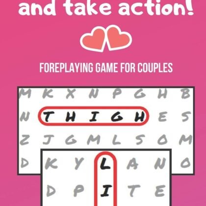 Foreplaying Game for Couples: Word Search Challenge for Adults | Naughty Foreplay | Large Print | Romantic Puzzle Book | for Boyfriend, Girlfriend, Husband or Wife
