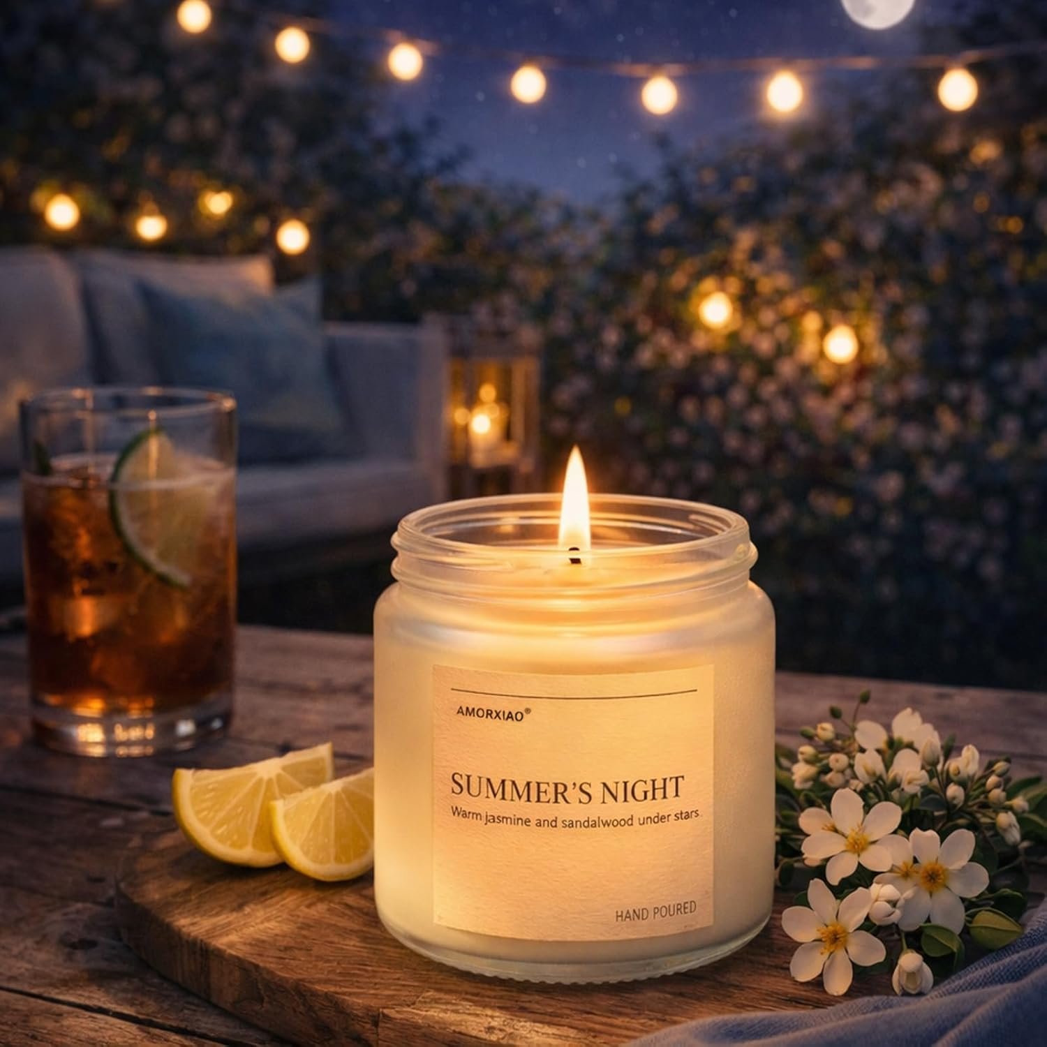 Scented Candles Gift Set, 8 Pack Soy Wax Candles for Home, Floral Fresh Aromatherapy Scents for Women, Birthday, Mother's Day - Image 6