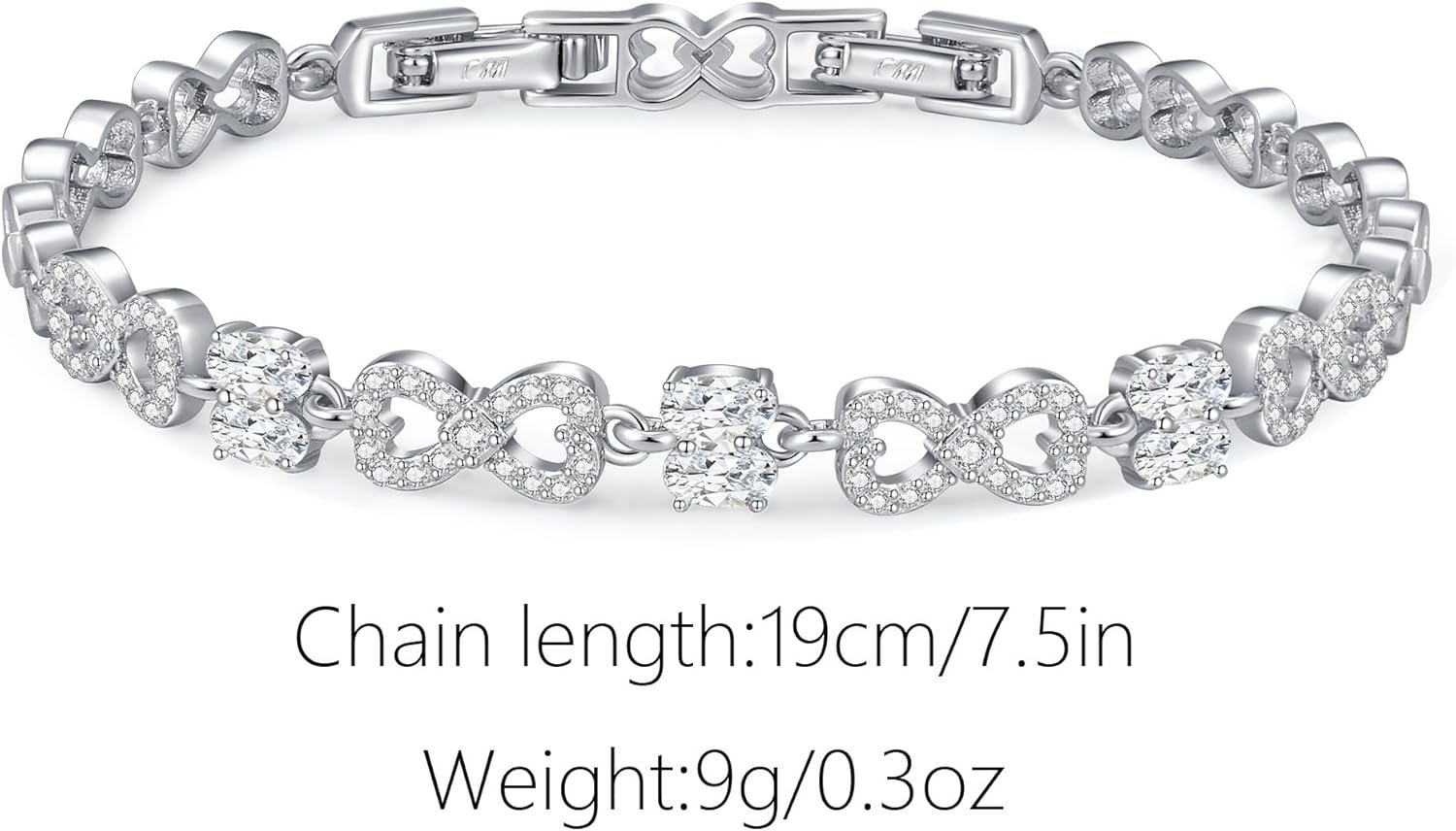 Bracelets For Women, Gold Plated & Silver Tone Heart Jewelry, Perfect for Christmas, Valentine's Day, Birthdays - Image 8