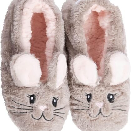 Women's Animal Footsie Slippers - Snuggle Bunny