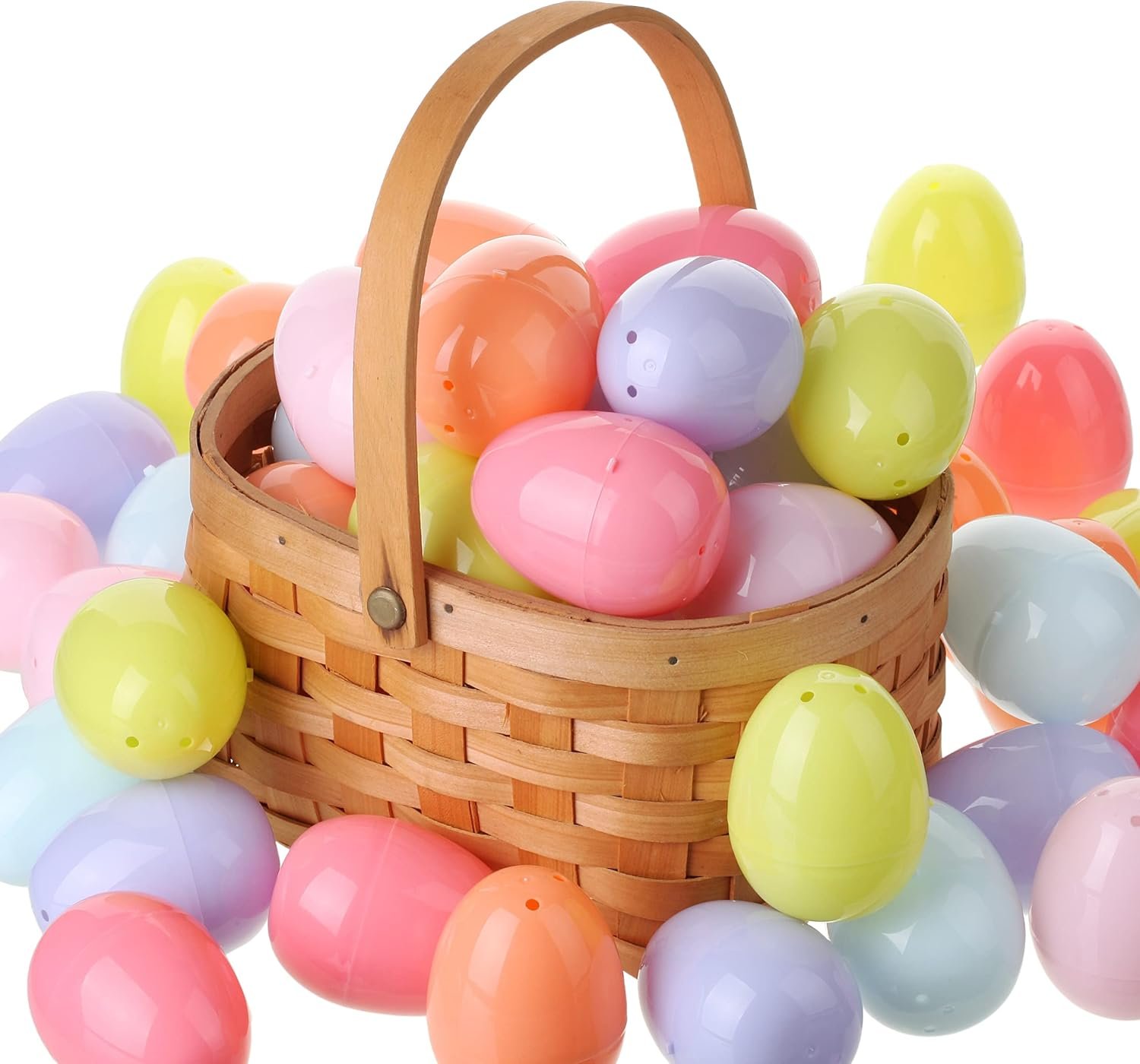 Mr. Pen- Fillable Easter Eggs, Bright Color, 2.3 inch, 48 Pack, Easter Eggs, Plastic Eggs, Easter Eggs Empty, Plastic Easter Eggs, Plastic Eggs Fillable, Easter Eggs Bulk - Image 7