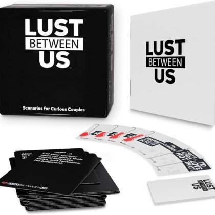Lust Between Us - Couples Game for Adults - 256 Inclusive Conversation Cards with a Secret Voting Twist for Memorable Date Nights and Valentine's Day to Spice Relationships Up