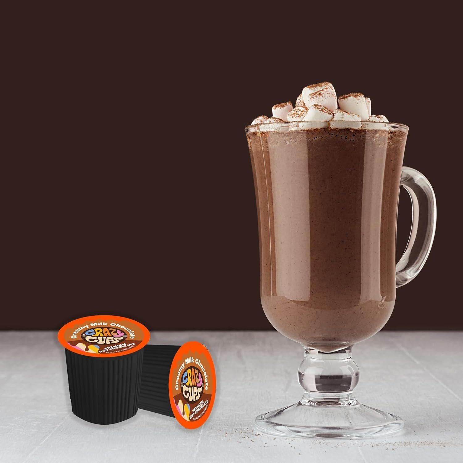 Crazy Cups Premium Hot Chocolate Single Serve Cups for Keurig K Cup Brewers, Variety Pack Sampler, 30 count - Image 3