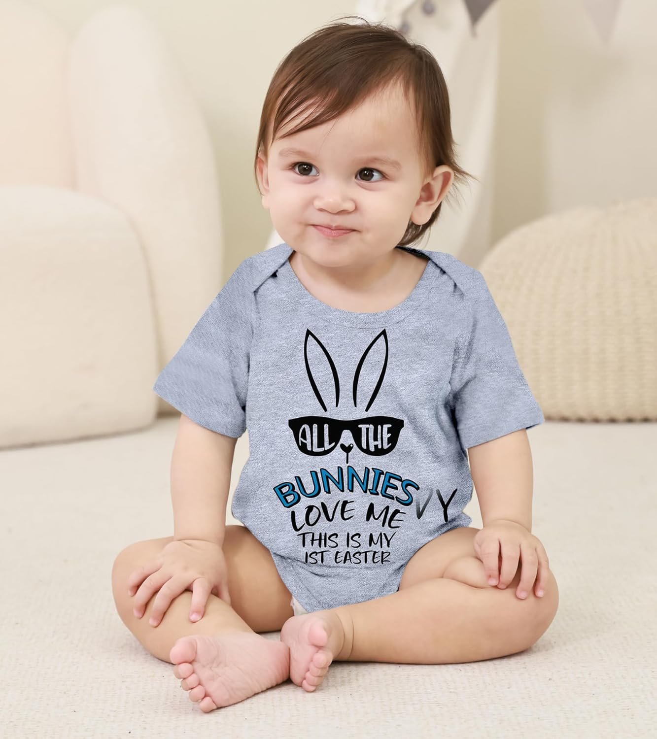 Baby Boys Girls Bodysuit Infant Funny Outfit Newborn Short Sleeve Romper Clothes Baby Jumpsuit 0-12 Months - Image 2