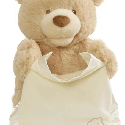 GUND Peek-A-Boo Teddy Bear Plush, Animated Stuffed Animal for Babies and Newborns, 11.5"