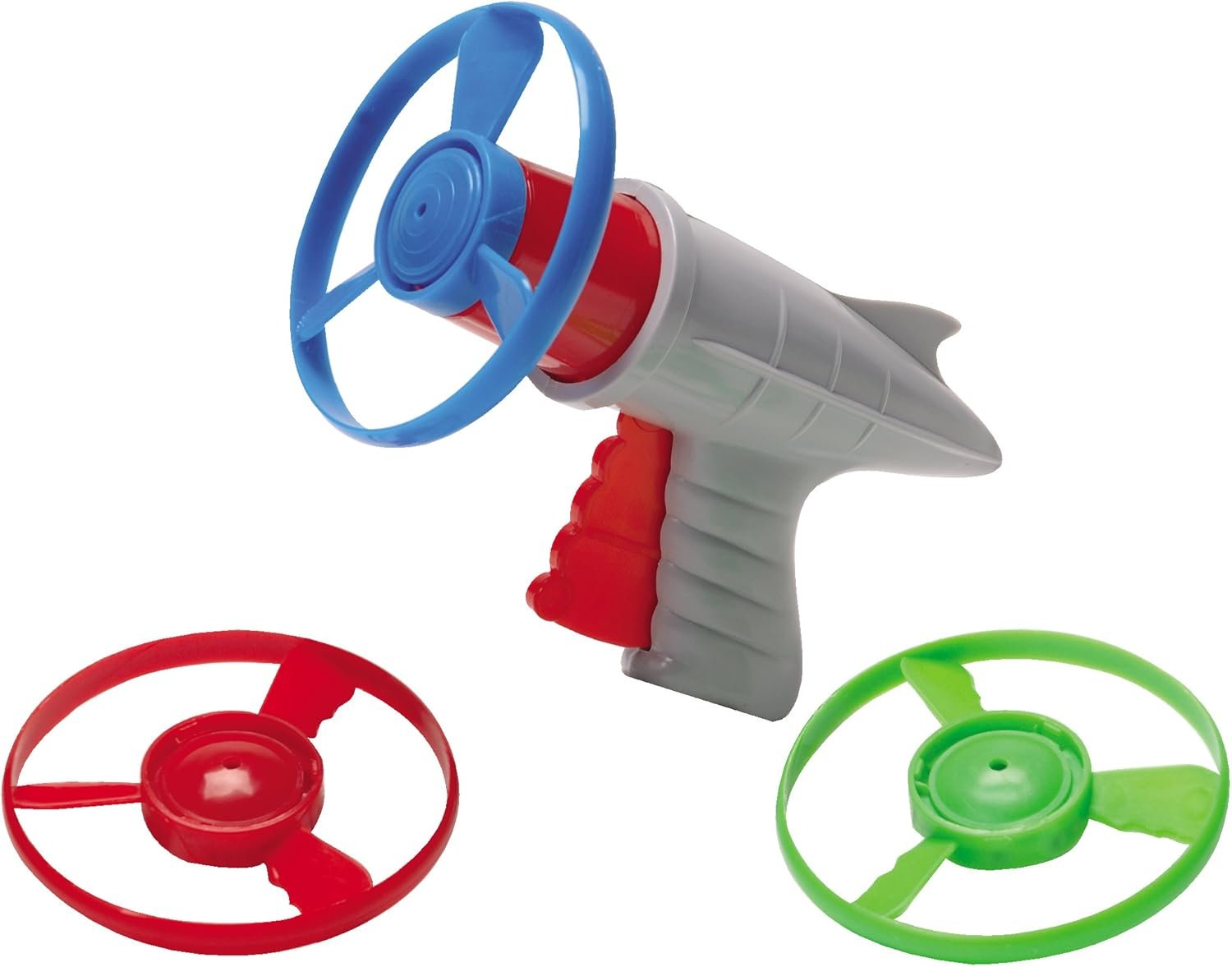 Schylling Lunar Launcher - Retro Launching Toy - Shoots Colorful Disks Horizontally and Vertically - Includes Launcher and Three Disks - Ages 6 and Up - Image 2