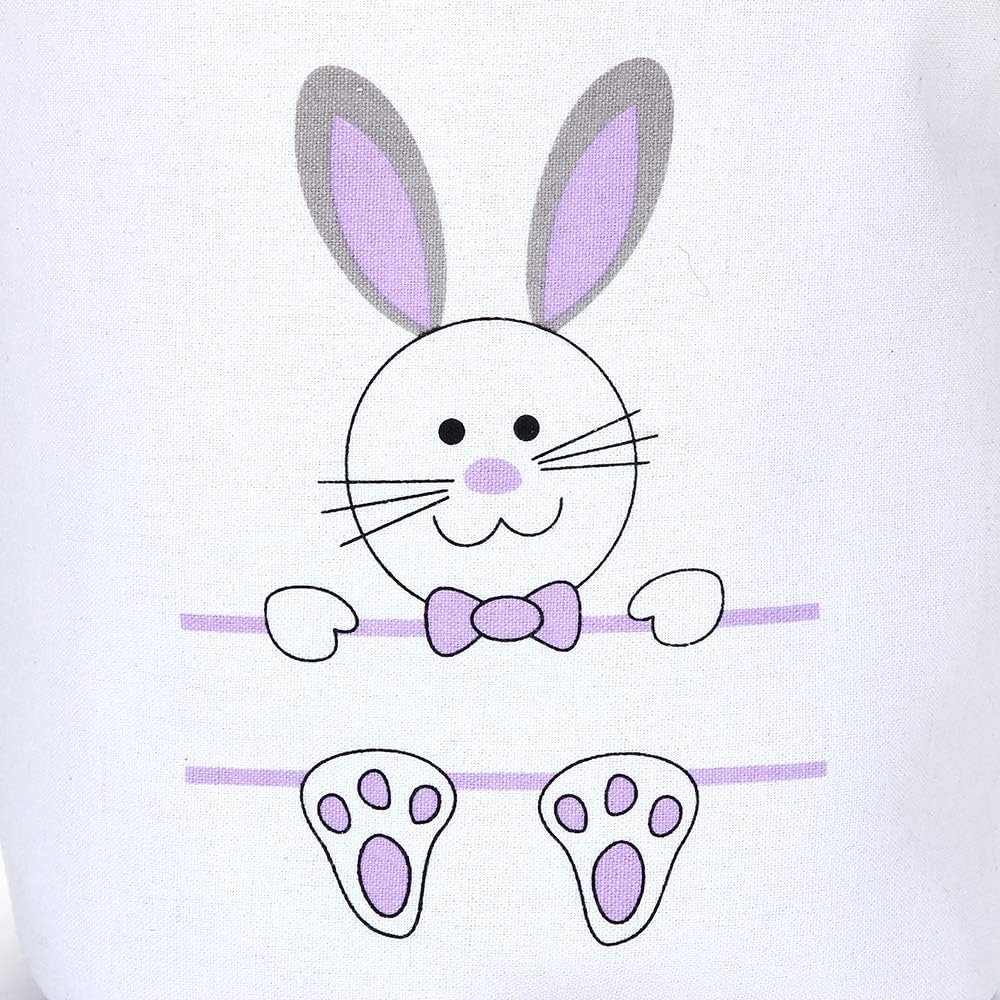 XinblueCo Baseball Basket Easter Baskets for Canvas Easter Egg Hunt Baskets - Image 6