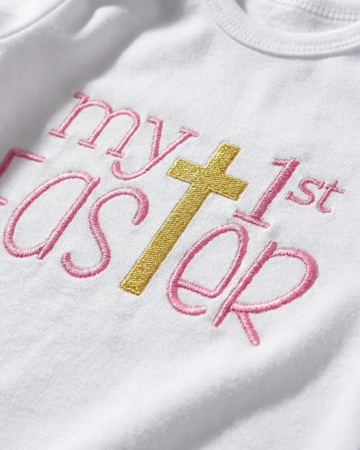 Baby Girls 2pc Outfit Set Short Sleeve Bodysuit with Tutu Skirt - Image 4