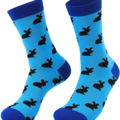 Aueyan Funny Socks for Men,Mens Novelty Socks Fun Crew Socks Size 9-15