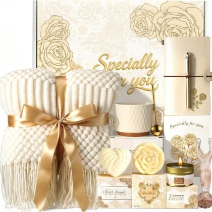 Gifts for Womens Birthday Gift for Women Self Care Mothers Day Gift for Mom Wife Grandma Sister Friend - Thinking of You Relaxation Gift Spa Gifts Baskets for Women, Get Well Comfort Gifts for Women