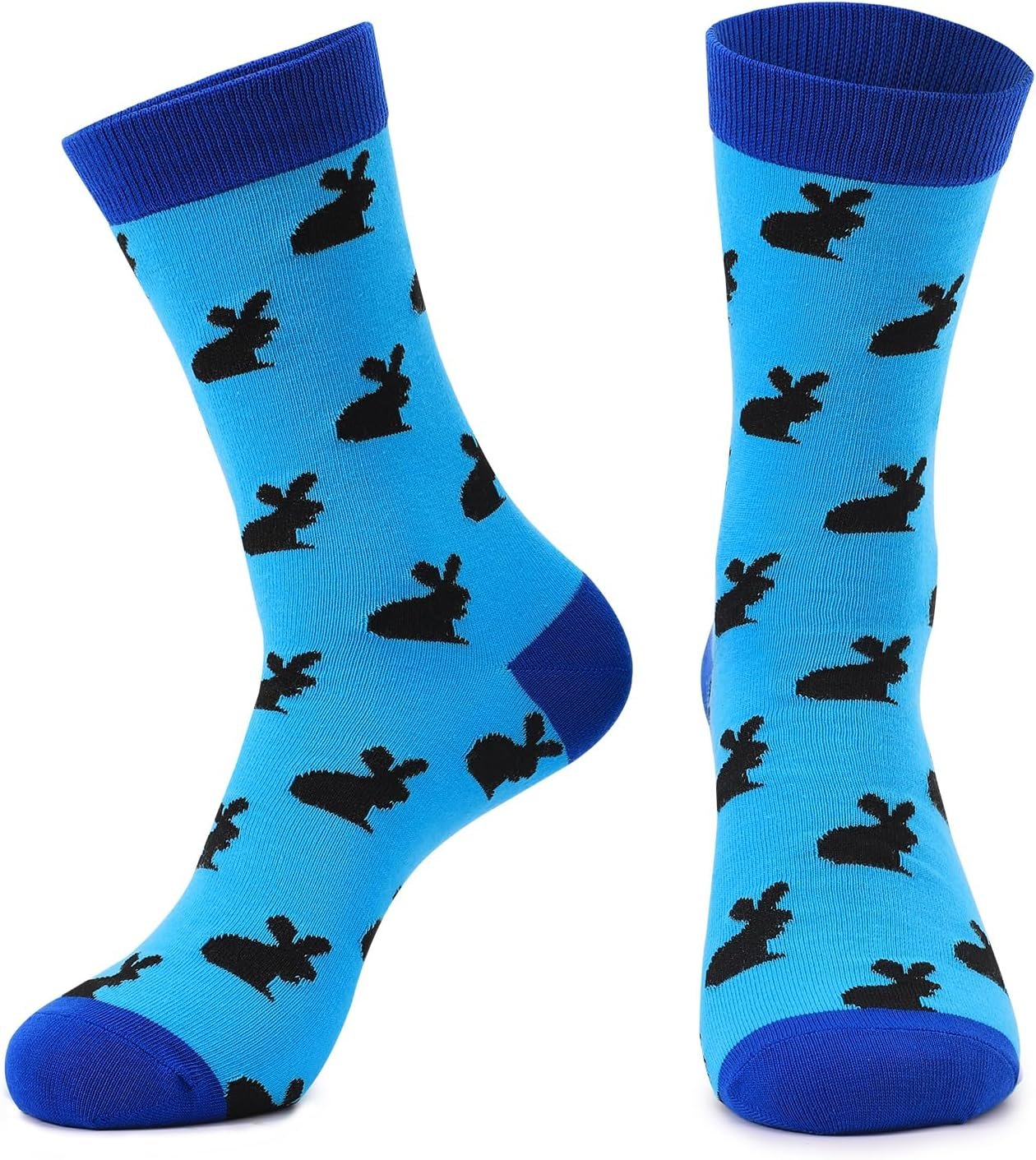 Aueyan Funny Socks for Men,Mens Novelty Socks Fun Crew Socks Size 9-15 - Image 2