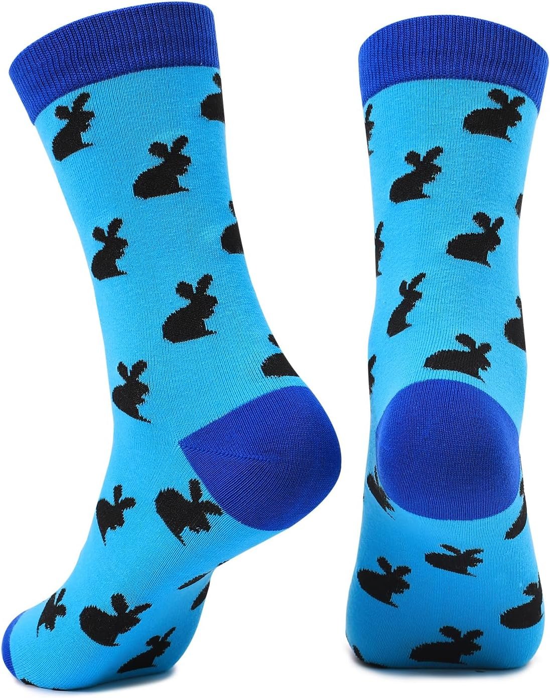 Aueyan Funny Socks for Men,Mens Novelty Socks Fun Crew Socks Size 9-15 - Image 3