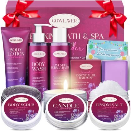 Gifts for Women,Relax Stress Relief Birthday Gifts for Women Spa Basket Self Care Package Her Mom Sister Wife Teen Best Friend Valentine Mothers Day Gift Regalos Para Mujer Christmas Stocking Stuffers