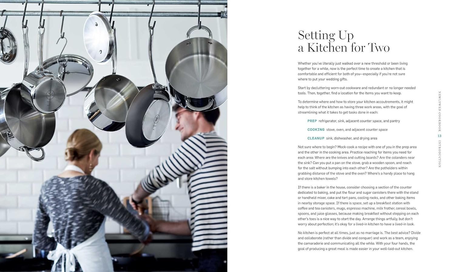 The Newlywed Cookbook: Favorite Recipes for Cooking Together (Williams Sonoma) - Image 2