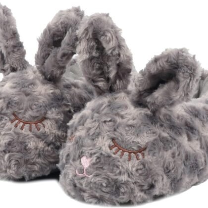 Novelty Women Animal Slippers Cute Soft Plush House Shoes Fluffy Warm Slippers Cartoon Gifts for Birthday Christmas