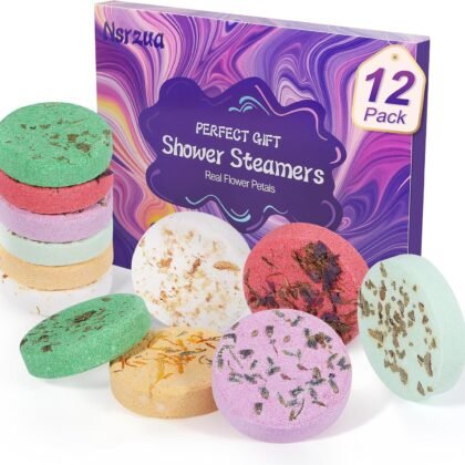 Shower Steamers Aromatherapy Birthday Gifts for Women-12 Pack Mothers Day Gifts,Gifts for Grandma,Wife,Mothers,Stress Relief and Relaxation Gifts for Women and Men,Created Your Own Home SPA