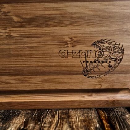 Bamboo Cutting Board (16x11) w/Company Engraving Logo: Eco-friendly and built to last, the 1" Thick Bamboo Chopping Board provides a perfect, sustainable surface for chopping, slicing, and serving.