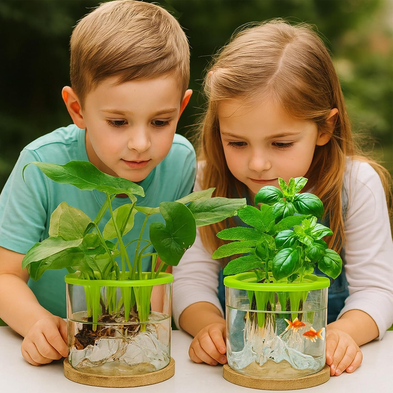 Versatile Plant Propagation Station Vase Hydroponic Planter Pot,Glass Plant Terrarium Kit,Fresh Indoor Herb Garden Kit| Christmas Birthday Gift for Gardener Women Mom Garden Lover | Home Office Decor - Image 2