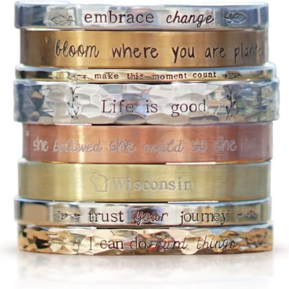 Personalized Cuff Bracelet for Men