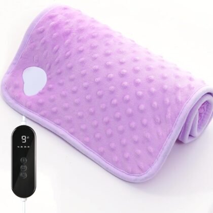 Heating Pad for Back Pain Relief,Double-Sided Design with a Skin-Friendly Material, Heating Pad for Period Cramps，9 Heat Settings, Auto Off,Gifts for Mom, Girlfriend, and Family