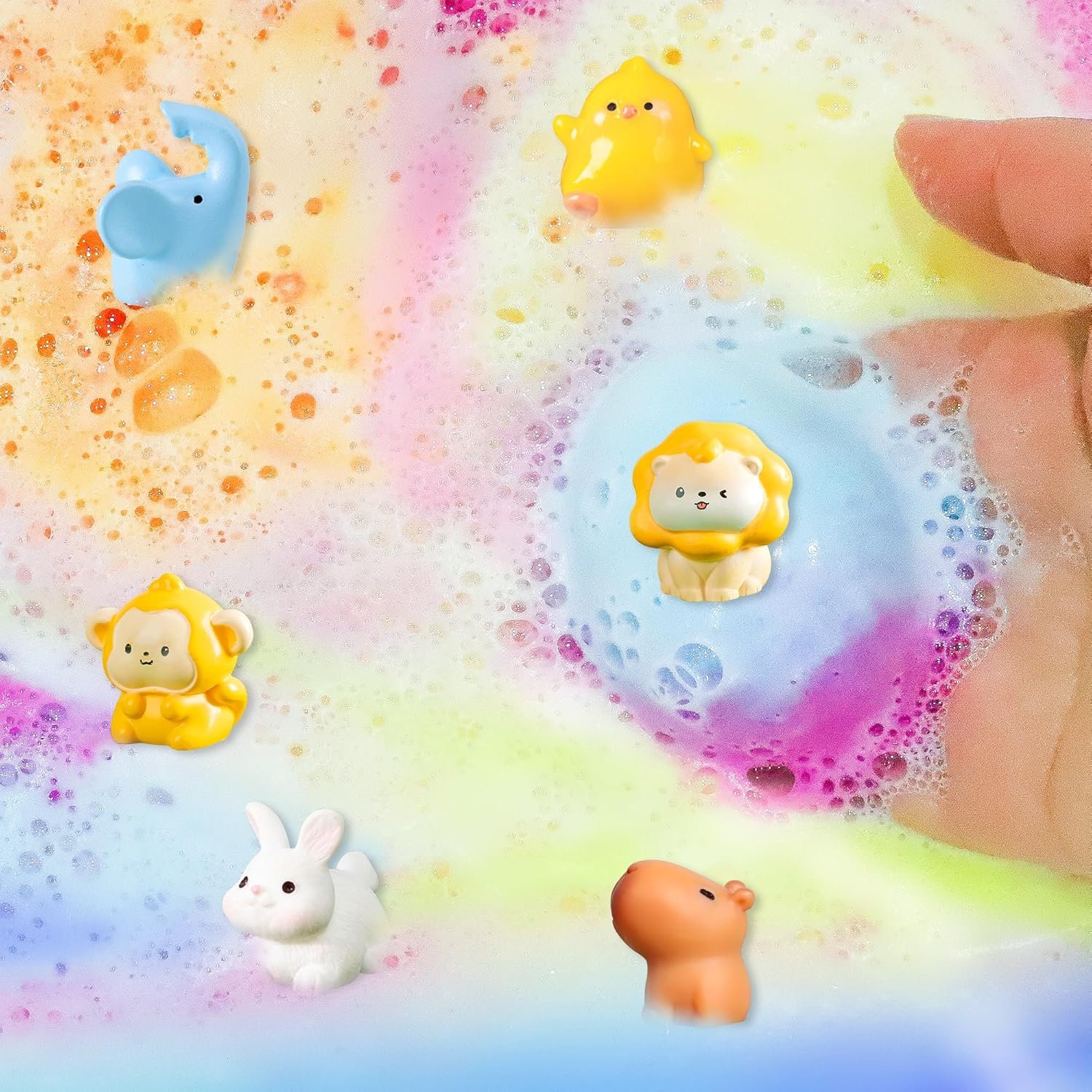 Easter Egg Bath Bombs for Kids with Surprise Toys Inside, Easter Basket Stuffers for Boys and Girls,9 Pack Bunny Bubble Bath Bombs for Easter Egg Hunt Toddler Teen Easter Gifts Party Favor - Image 4