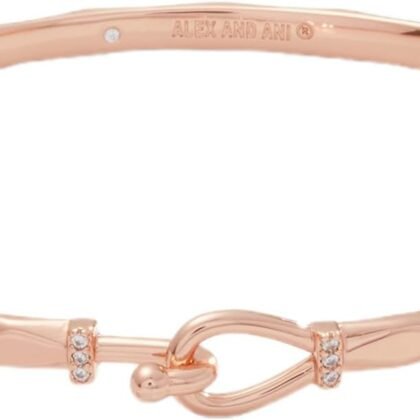 Alex and Ani Faceted Hook Tension Bracelet